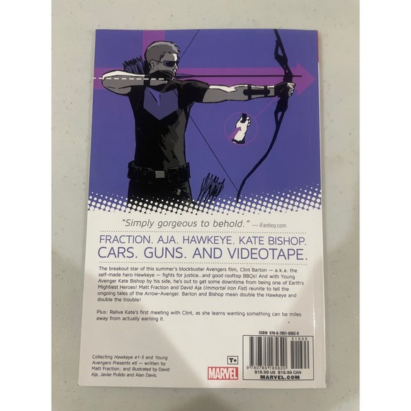 Hawkeye Vol 1: My Life as a Weapon (Marvel NOW!) TPB Key 2013 Comic - Picture 2 of 3